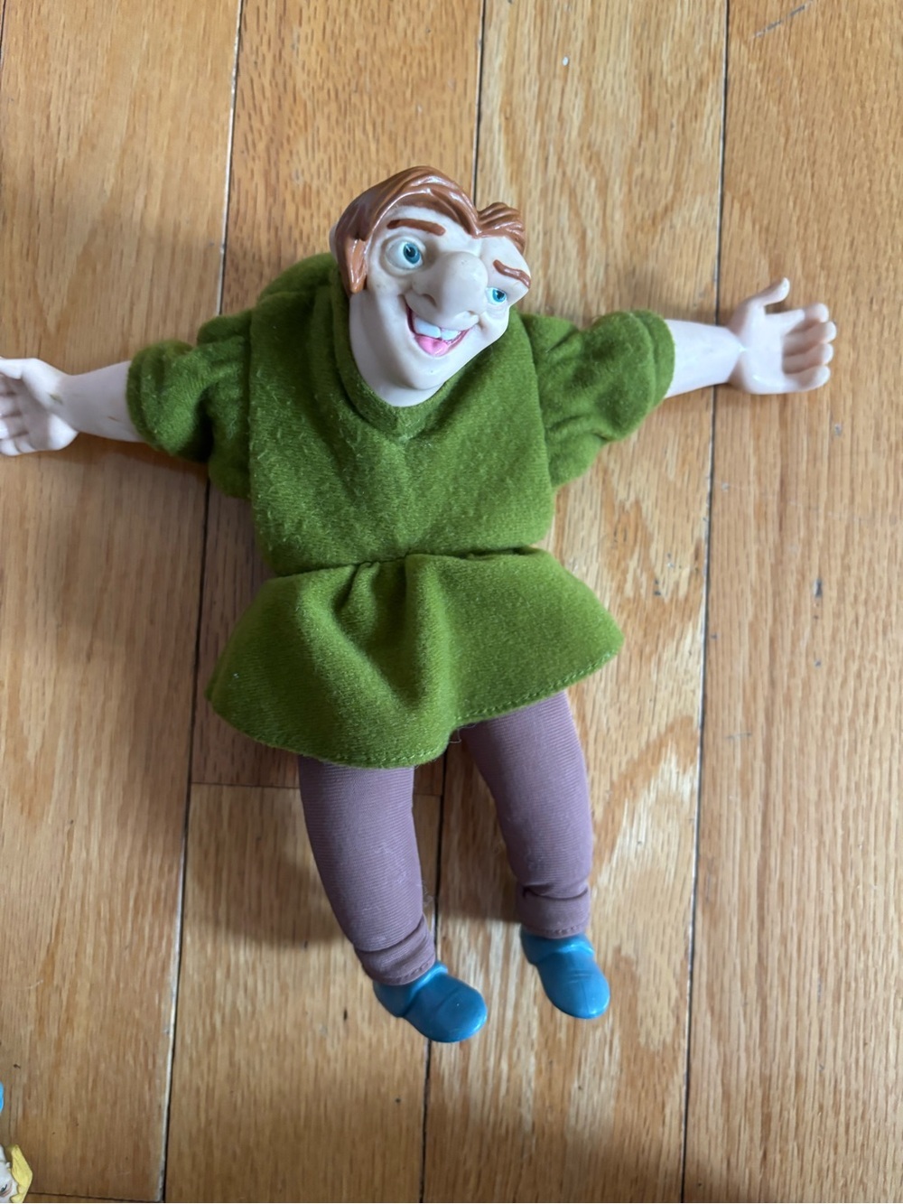 Vintage Disney Hunchback Of Notre Dame Quasimodo Burger King Plush Puppet Doll